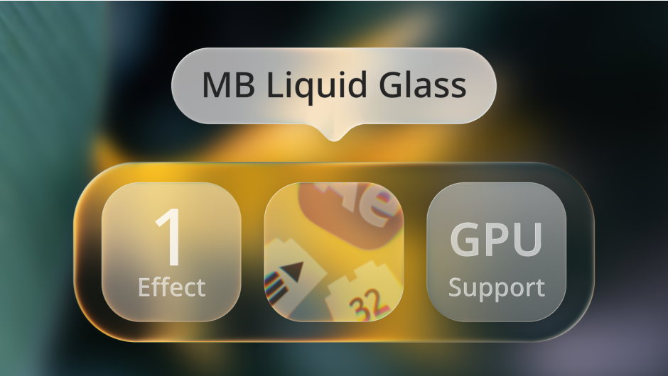 MB Liquid Glass for After Effects MB Liquid Glass for After Effects