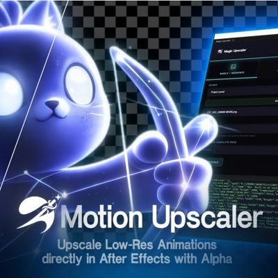 MotionUpscaler for After Effects